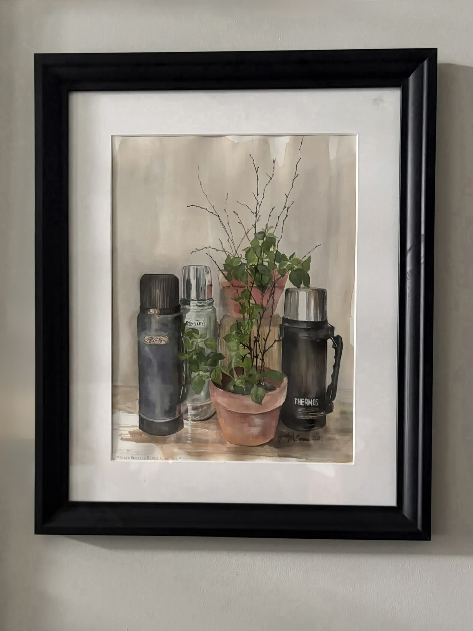 Three Vessels Filled with Love